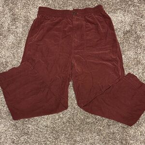Madewell Women’s Corduroy Pants in Deep Red